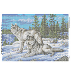 Волки на снегу ([БС 2028])
